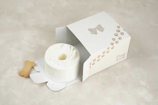 犬用ケーキ　Shiro